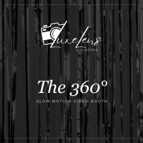 The 360° Experience photo booth package